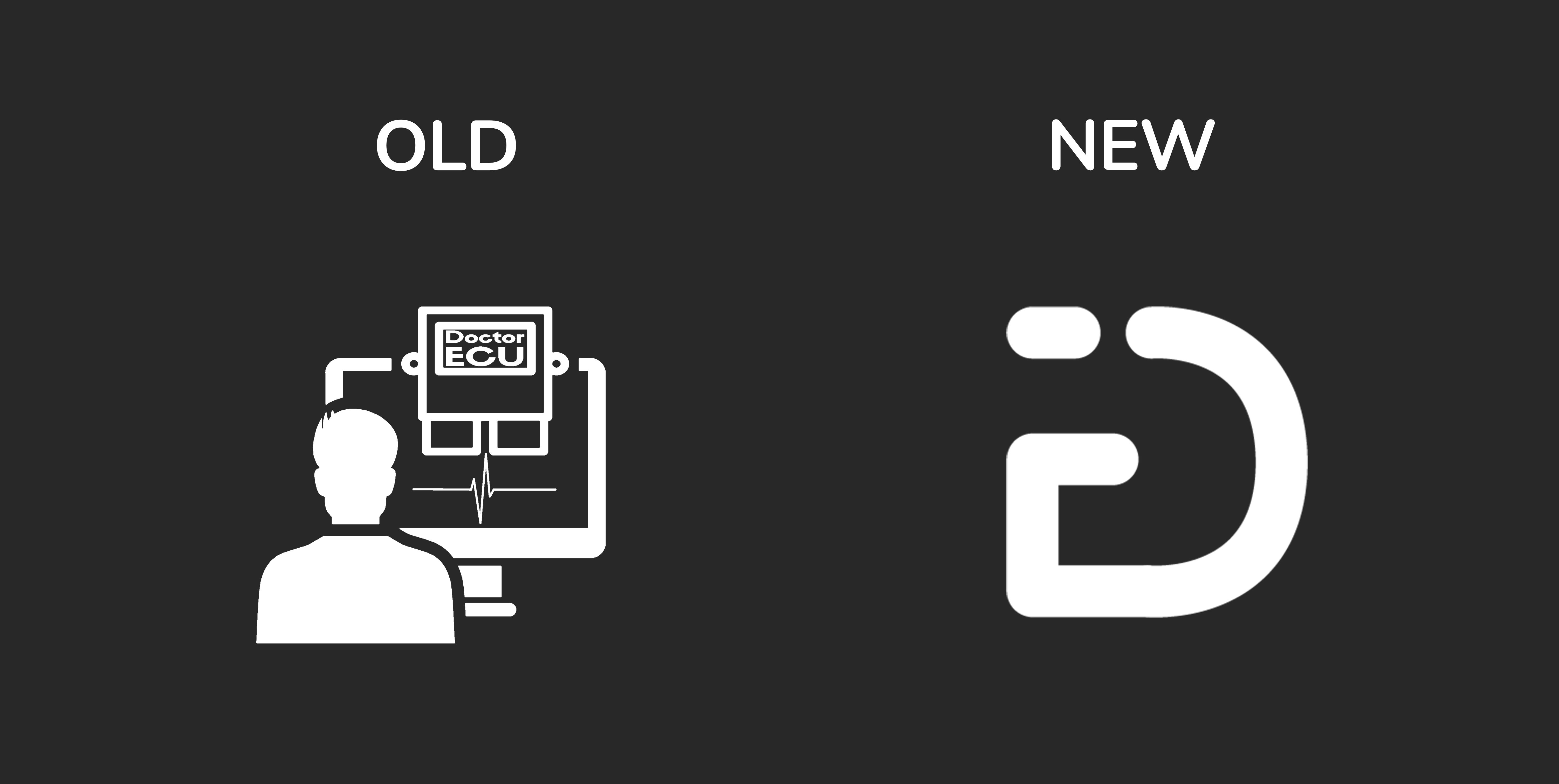 Comparación de branding anterior y nuevo